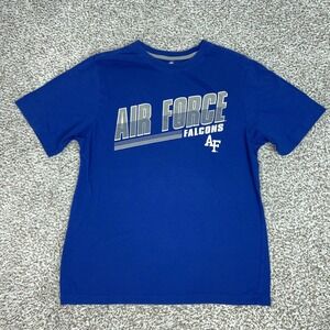 Air Force Falcons Shirt Mens Medium Blue NCAA College Football Colosseum Tee T